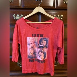 The Beatles 3/4 sleeve shirt